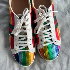 Gucci Rainbow Sneakers
